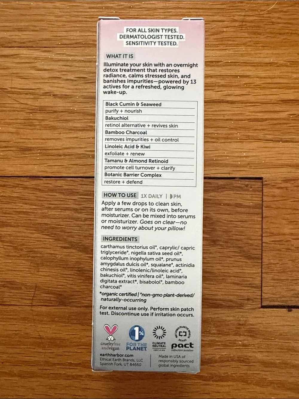 Obscura Night Repair Concentrate - Black Seaweed